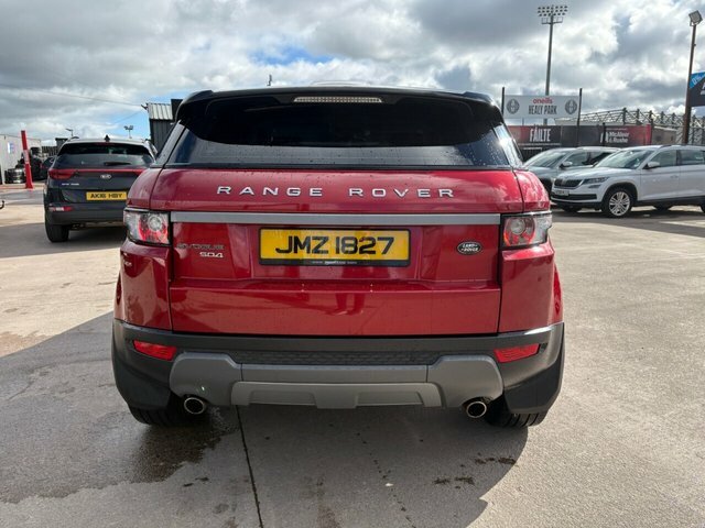 Land Rover Range Rover Evoque Sd4 Pure Suv JMZ1827 Red #4
