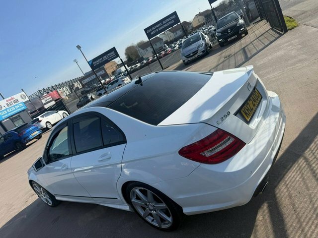 Mercedes-Benz C Class C250 Cdi Amg Sport White