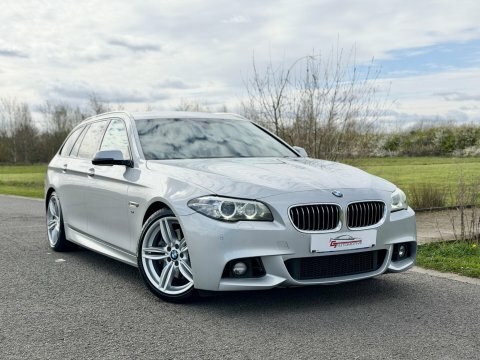 BMW 5 Series 3.0 535D M MH17DXT Silver #4