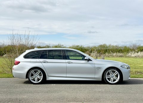 BMW 5 Series 3.0 535D M MH17DXT Silver #6