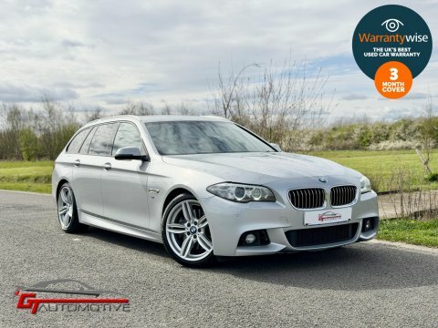 BMW 5 Series 3.0 535D M Silver