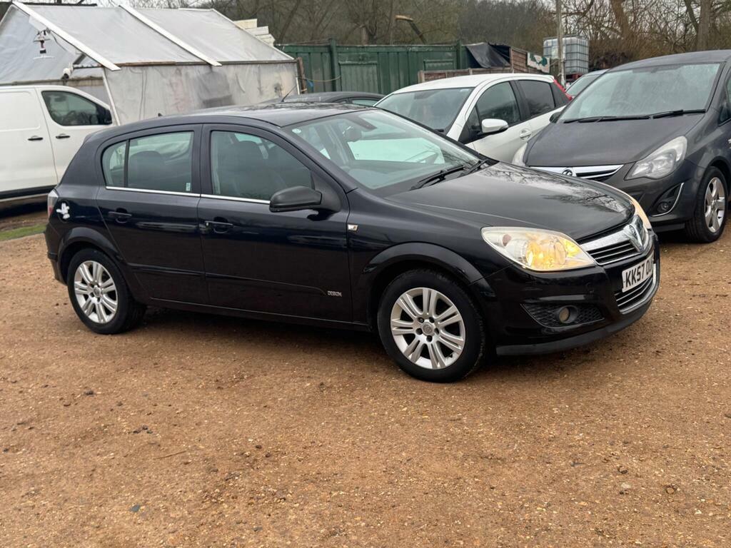 Vauxhall Astra 1.6I 16V Design KK57OUF Black #6
