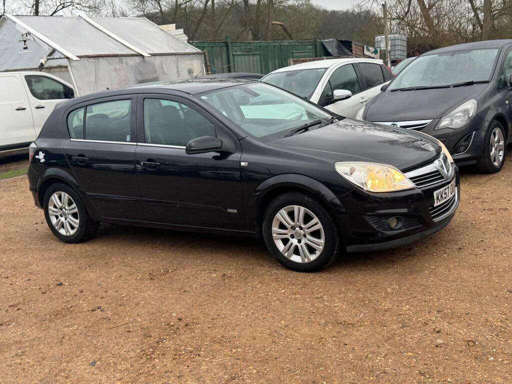 Vauxhall Astra 1.6I 16V Design KK57OUF Black #5