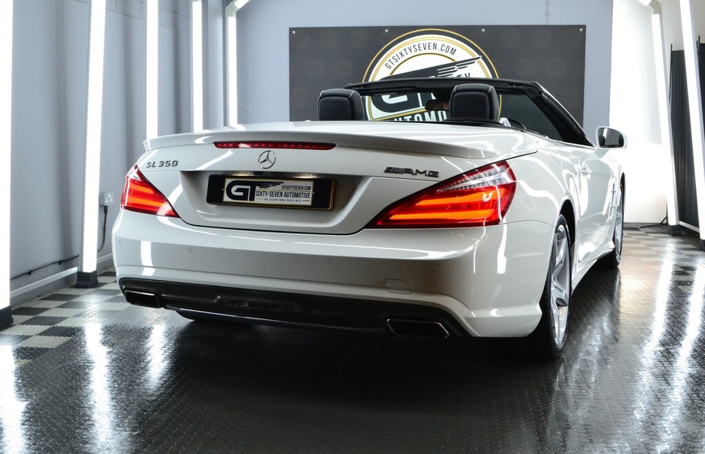 Mercedes-Benz SL Class 3.5 Sl350 Amg Sport White #3
