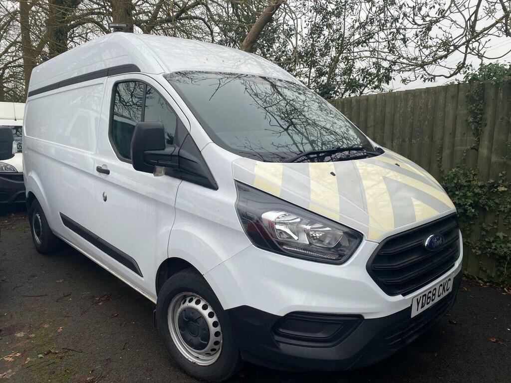 Ford Transit Custom Panel Van 2.0 320 Ecoblue L2 H2 Euro 6 20186 YD68CKC White #6