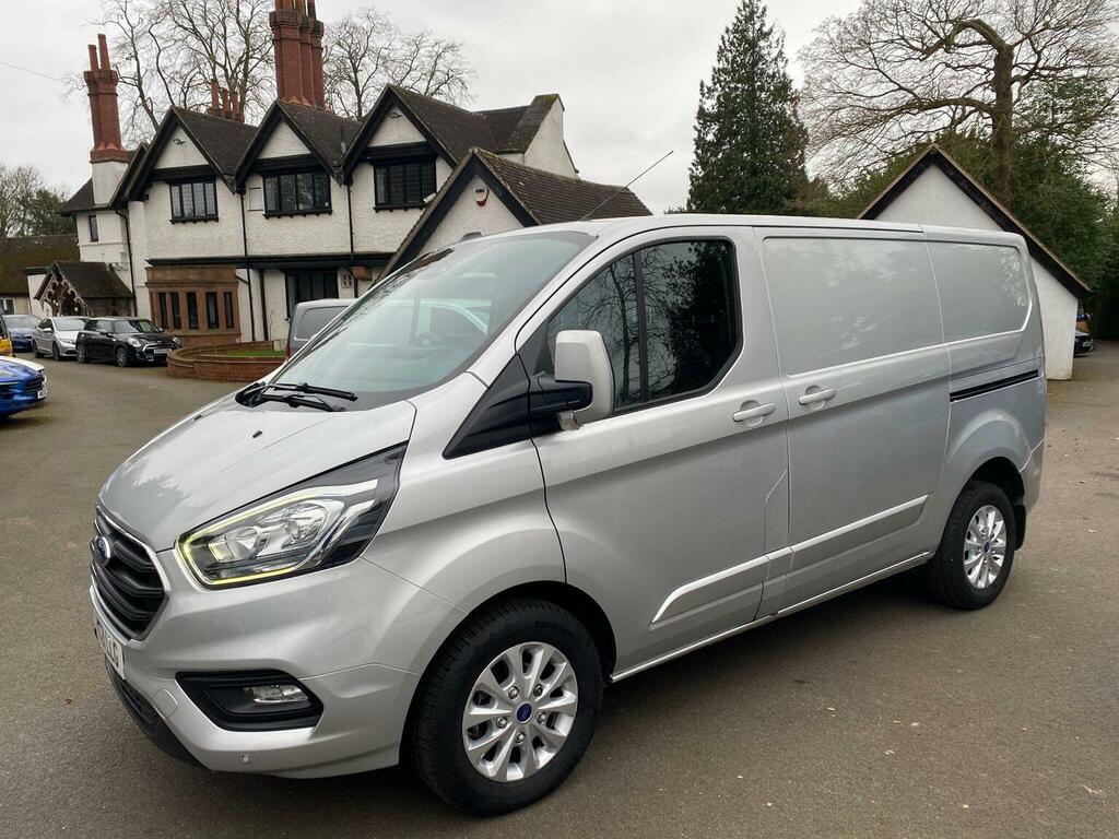 Ford Transit Custom Panel Van 2.0 280 Ecoblue Limited L1 H1 Euro RO21LLG Silver #2