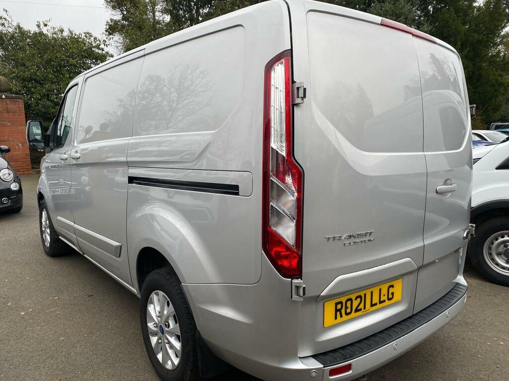 Ford Transit Custom Panel Van 2.0 280 Ecoblue Limited L1 H1 Euro RO21LLG Silver #3