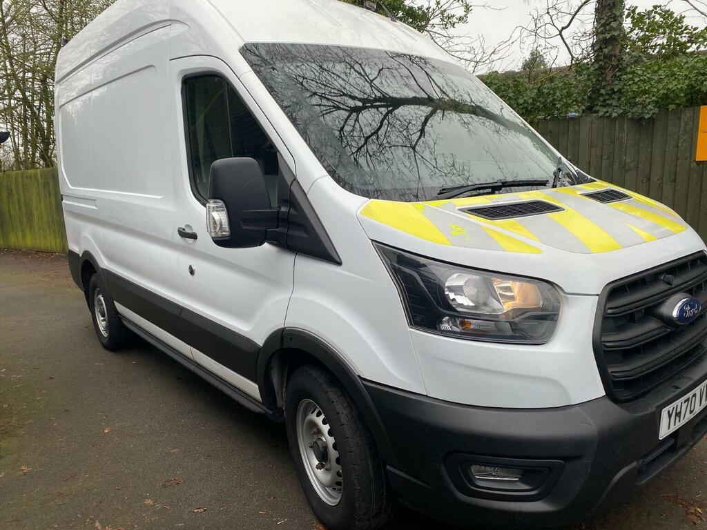 Ford Transit Custom Panel Van 2.0 350 Ecoblue Leader Rwd L2 H3 Euro 6 YH70VVO White #5