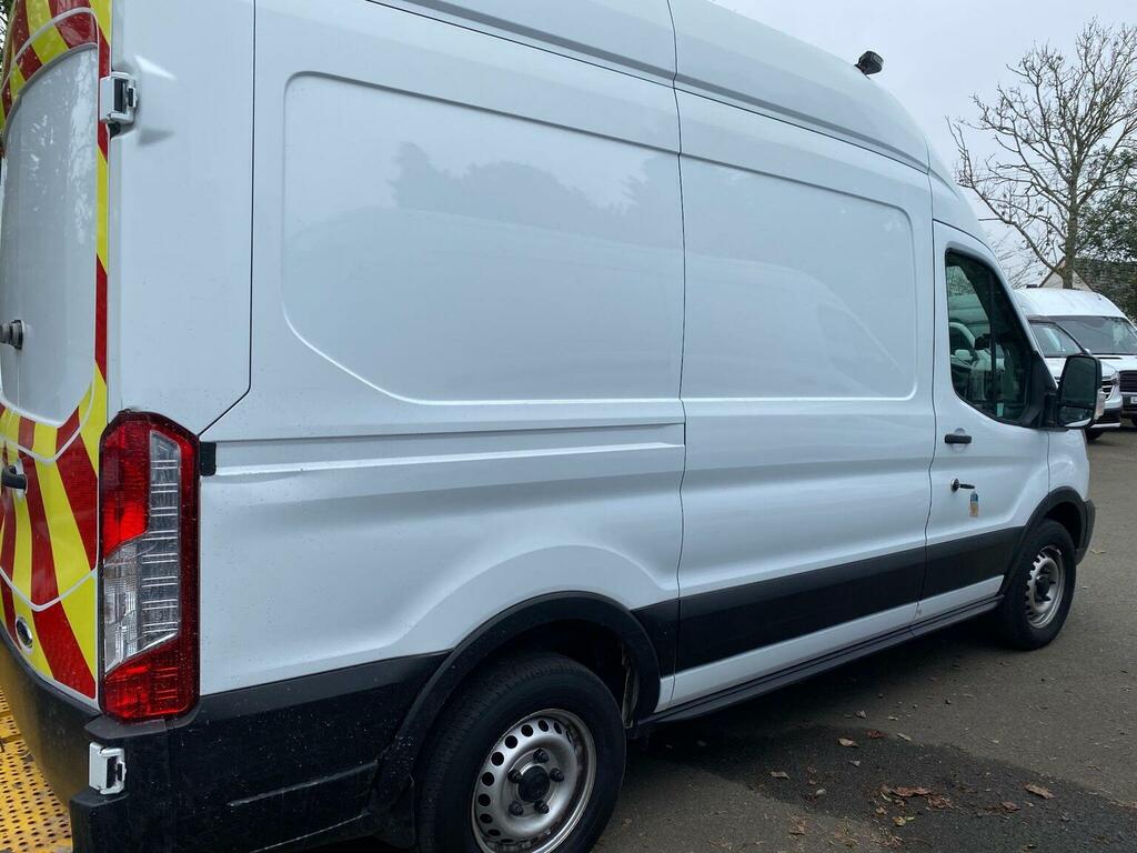 Ford Transit Custom Panel Van 2.0 350 Ecoblue Leader Rwd L2 H3 Euro 6 YH70VSY White #4