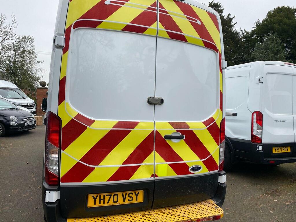 Ford Transit Custom Panel Van 2.0 350 Ecoblue Leader Rwd L2 H3 Euro 6 YH70VSY White #3