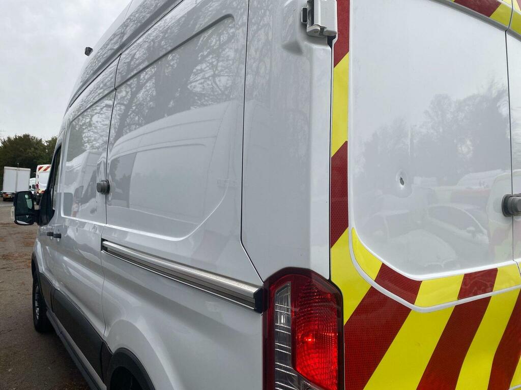 Ford Transit Custom Panel Van 2.0 350 Ecoblue Leader Rwd L3 H3 Euro 6 YH70VSD White #3