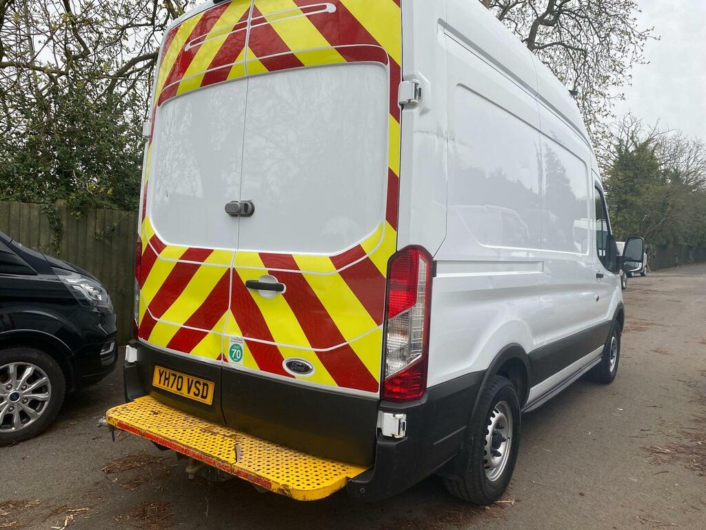 Ford Transit Custom Panel Van 2.0 350 Ecoblue Leader Rwd L3 H3 Euro 6 YH70VSD White #2