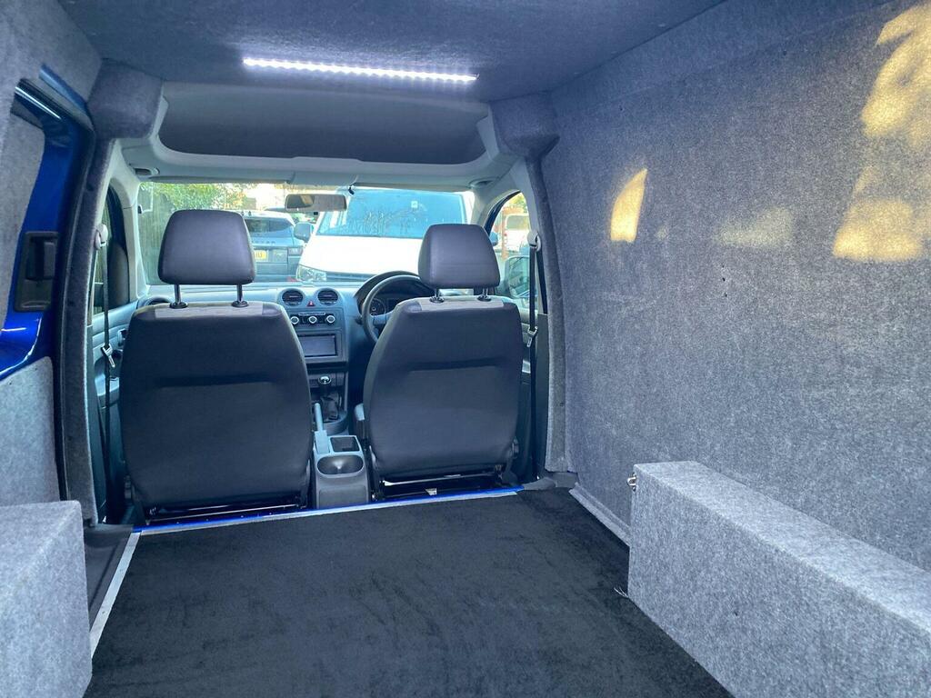 Volkswagen Caddy Panel Van 1.6 Tdi C20 L1 H1 201313 AE13VFN Blue #4