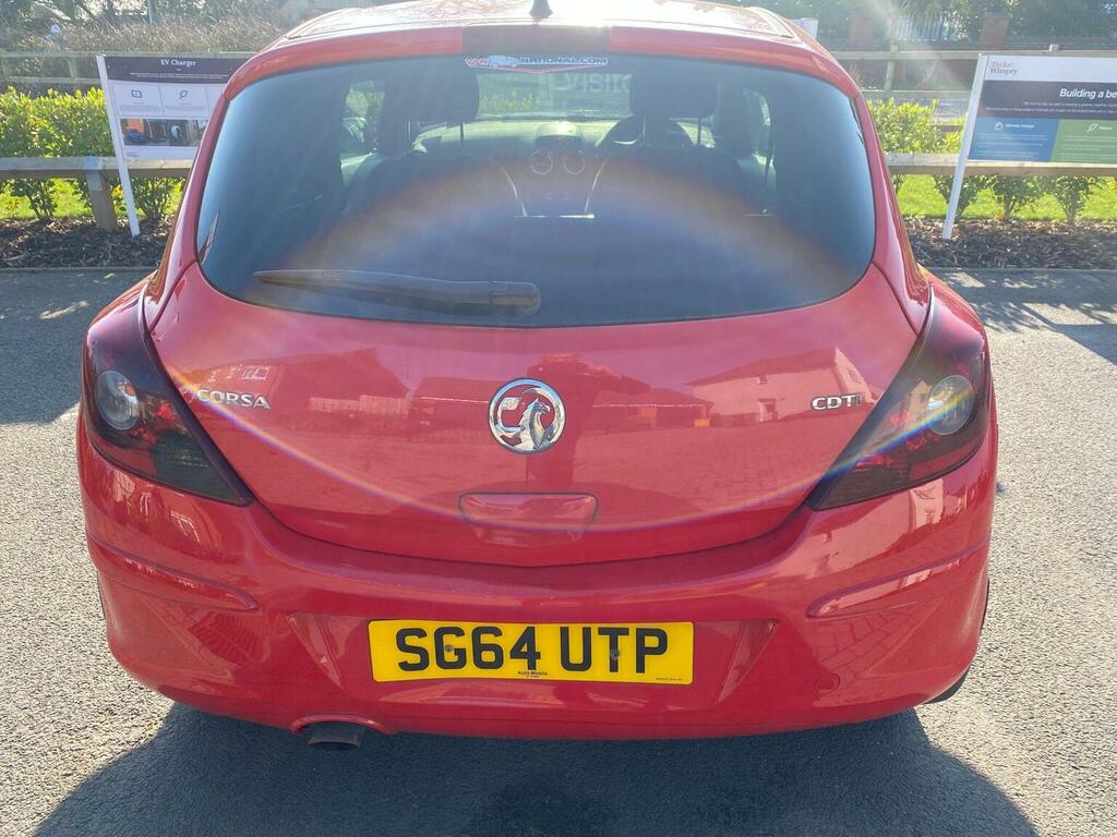 Vauxhall Corsa Car Derived Van 1.3 Cdti 16V Sportive Fwd L1 H1 SG64UTP Red #2