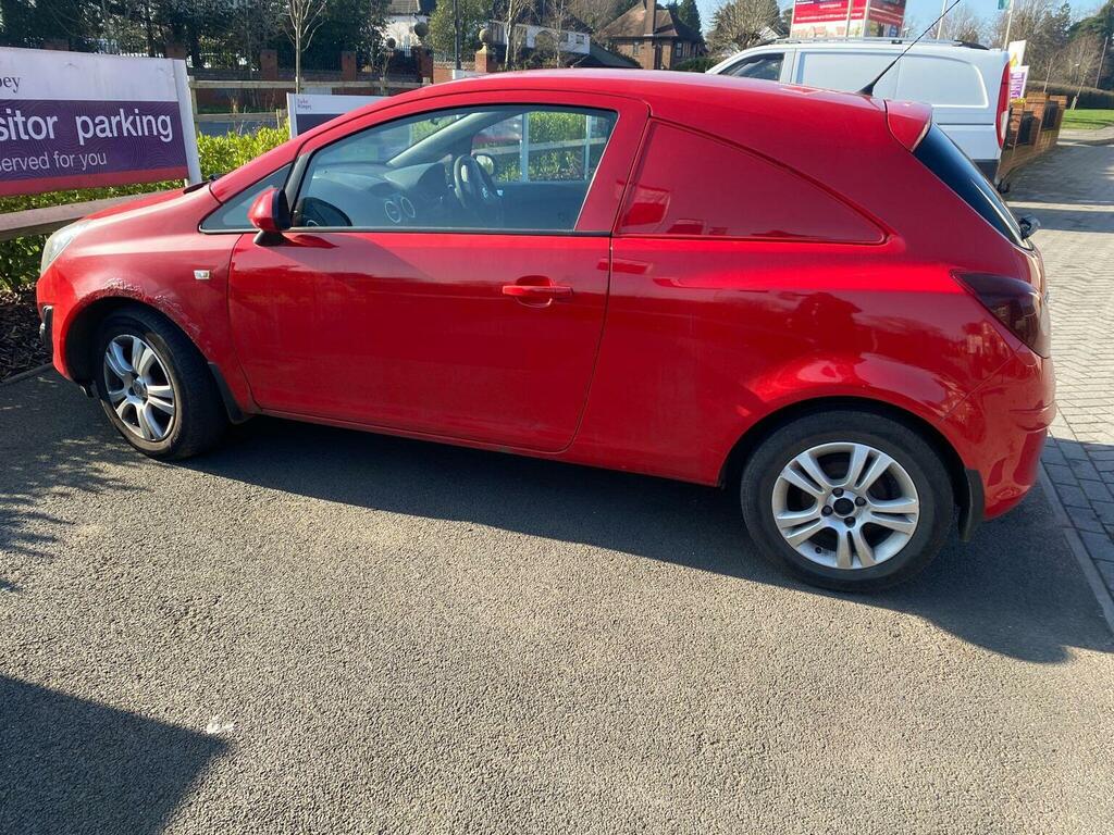 Vauxhall Corsa Car Derived Van 1.3 Cdti 16V Sportive Fwd L1 H1 SG64UTP Red #3