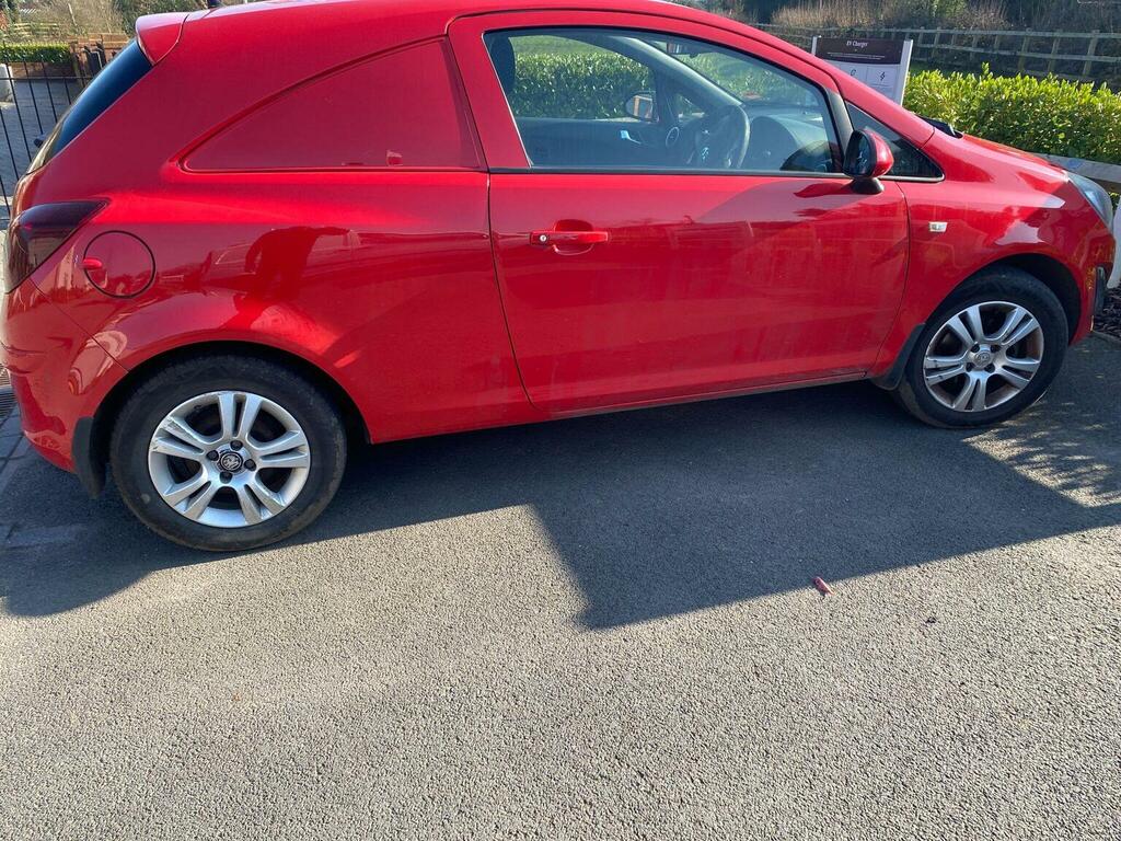 Vauxhall Corsa Car Derived Van 1.3 Cdti 16V Sportive Fwd L1 H1 Red