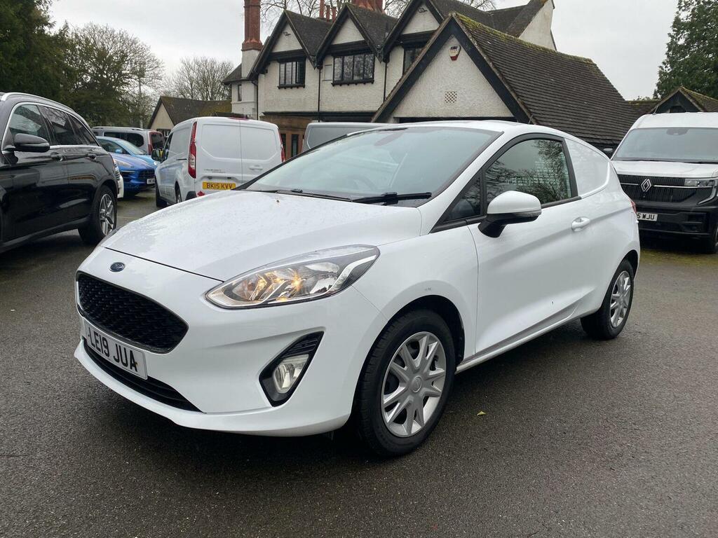 Ford Fiesta Car Derived Van 1.5 Tdci Euro 6 Ss 201919 White