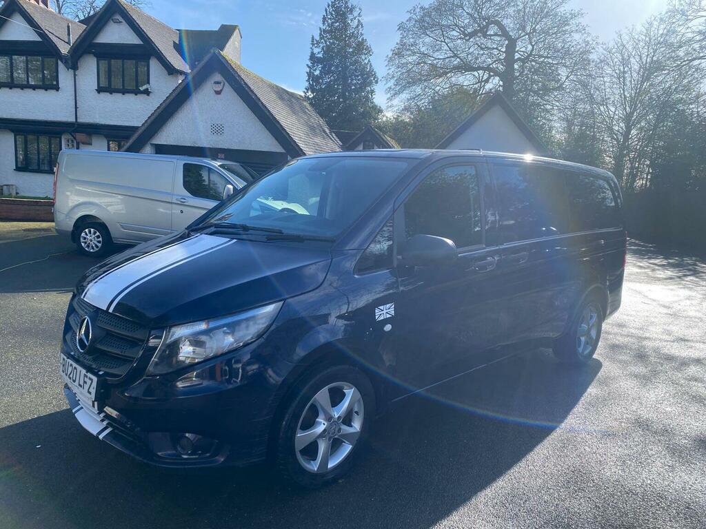 Mercedes-Benz Vito Panel Van 2.1 116 Cdi Premium G-tronic Rwd L2 Eur BU20LFZ Blue #2