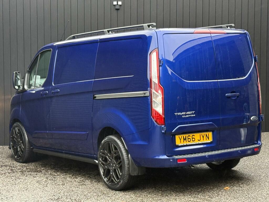 Ford Transit Custom 2.0 Tdci 130Ps G-sport Limited Panel Van Swb L1 H1 YM66JYN Blue #3