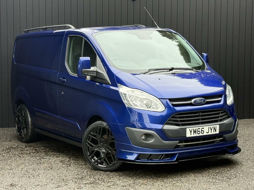 Ford Transit Custom 2.0 Tdci 130Ps G-sport Limited Panel Van Swb L1 H1 YM66JYN Blue