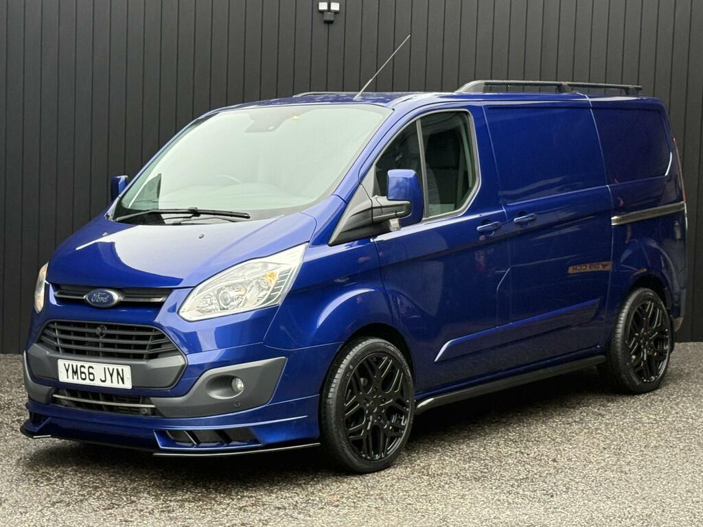Ford Transit Custom 2.0 Tdci 130Ps G-sport Limited Panel Van Swb L1 H1 YM66JYN Blue #6