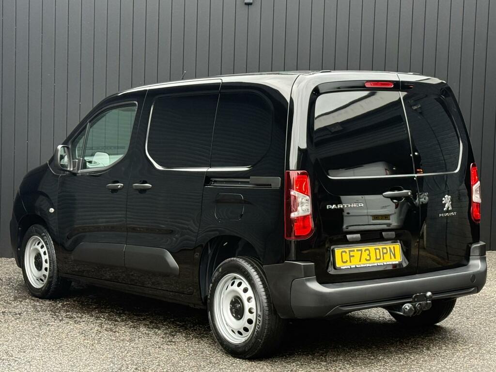 Peugeot Partner 1.5 Bluehdi 100Ps 1000 Professional Premium Stan CF73DPN Black #3