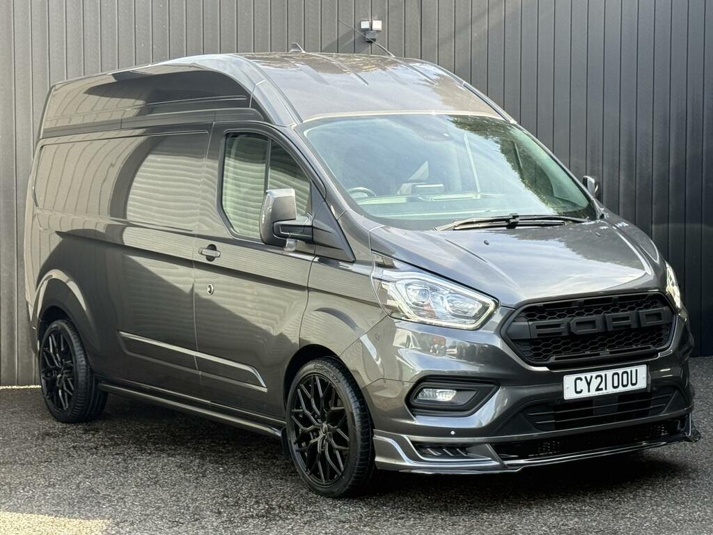 Ford Transit Custom 2.0 130Ps G-sport Ecoblue Limited Panel Van Lwb L2 CY21OOU Grey #4