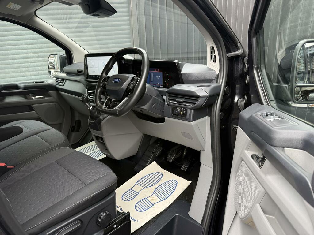 Ford Transit Custom 2.0 136Ps G-sport Ecoblue Limited Panel Van Lwb L2 YR74XDZ Black #2