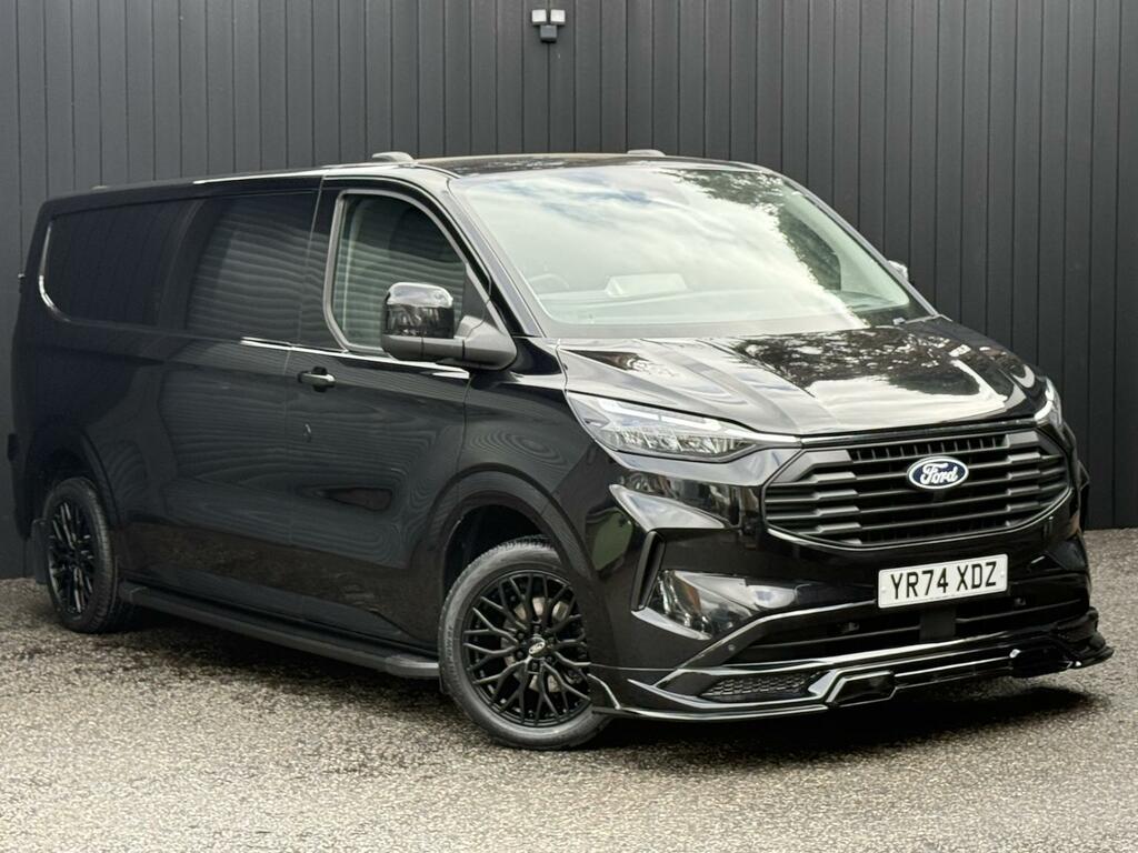 Ford Transit Custom 2.0 136Ps G-sport Ecoblue Limited Panel Van Lwb L2 Black