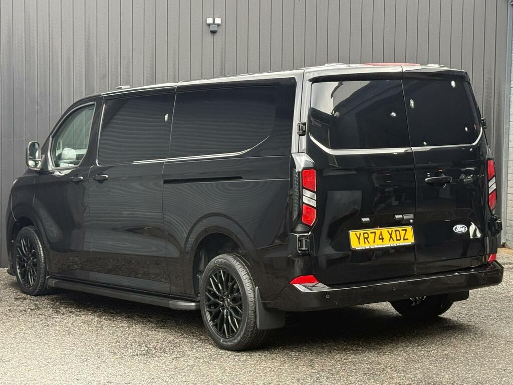 Ford Transit Custom 2.0 136Ps G-sport Ecoblue Limited Panel Van Lwb L2 YR74XDZ Black #3