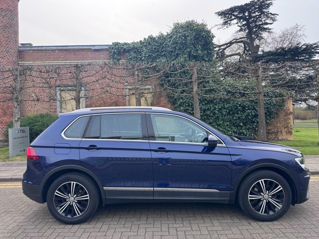 Volkswagen Tiguan 2.0 Tdi Bluemotion Tech Se Navigation Dsg Euro 6 RF66CHH Blue #3