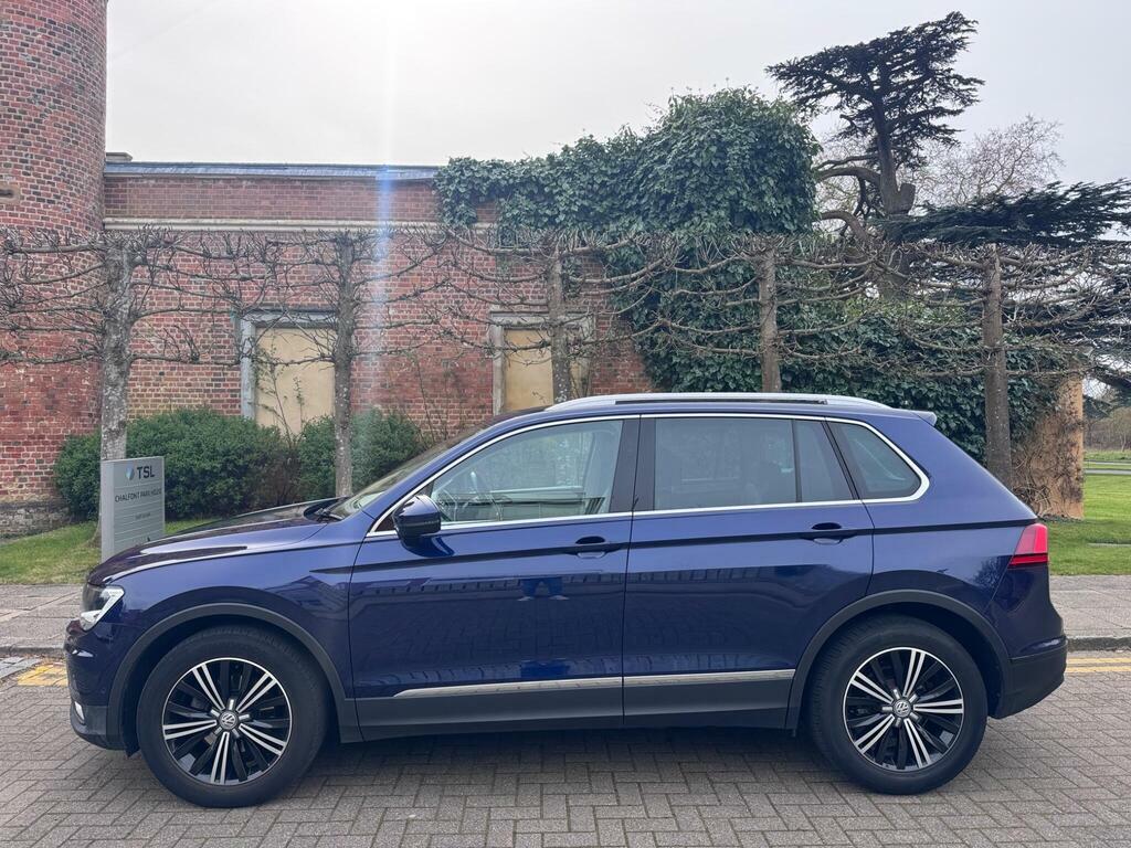Volkswagen Tiguan 2.0 Tdi Bluemotion Tech Se Navigation Dsg Euro 6 RF66CHH Blue #4