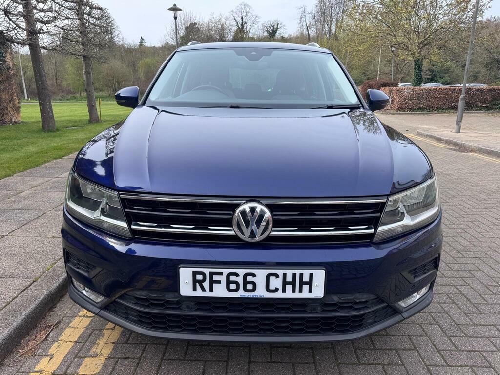 Volkswagen Tiguan 2.0 Tdi Bluemotion Tech Se Navigation Dsg Euro 6 RF66CHH Blue #5