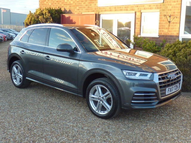 Audi Q5 Suv 2.0 Tdi S Line Quattro 5-Door Suv Grey
