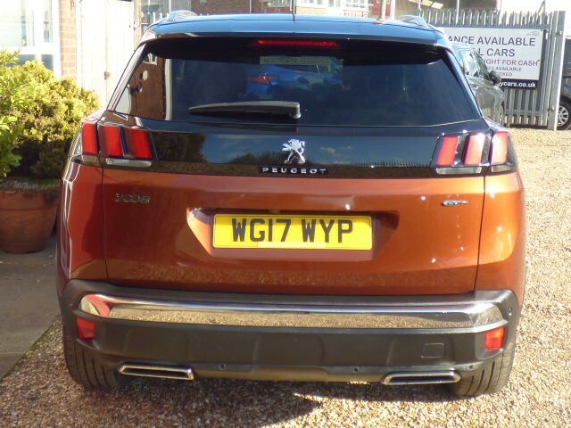Peugeot 3008 Suv 2.0 Bluehdi Gt, 15 Months Warranty, Over 1300 WG17WYP Brown #5