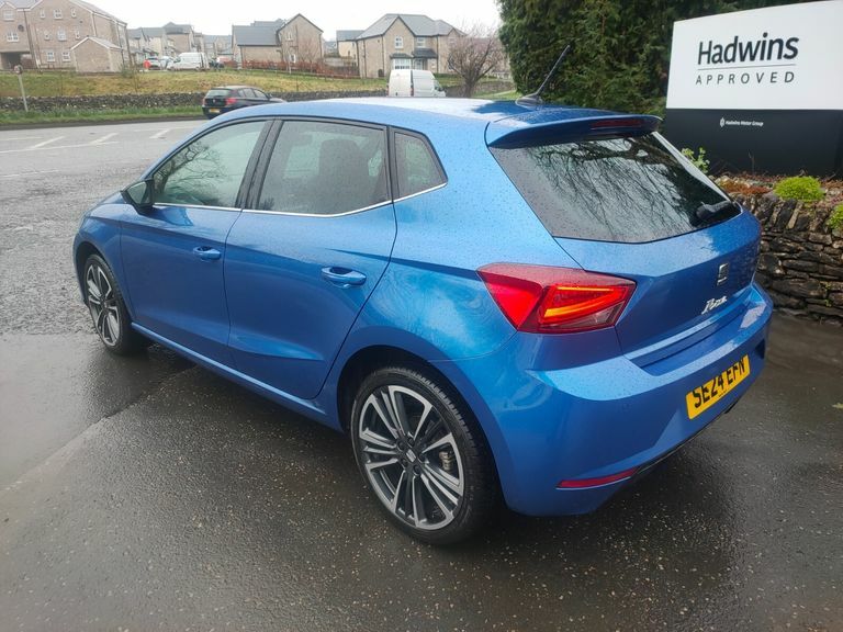 Seat Ibiza 1.0 Tsi 115 Xcellence Lux Dsg SE24EFN Blue #2