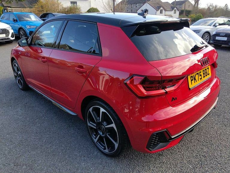Audi A1 Black Edition 25 Tfsi 95 Ps S Tronic PK75BBZ Red #3