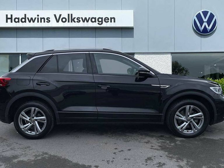 Volkswagen T-Roc 2.0 Tsi 4Motion R-line Dsg Black #4