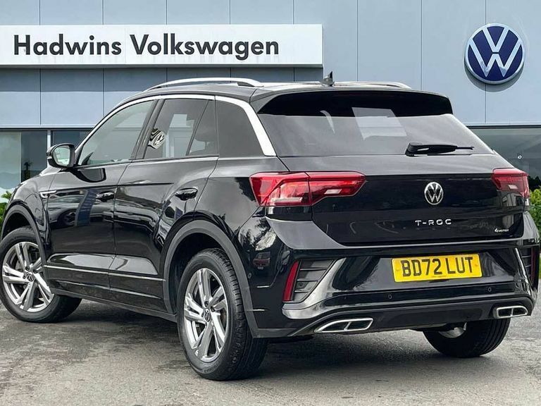 Volkswagen T-Roc 2.0 Tsi 4Motion R-line Dsg Black #3