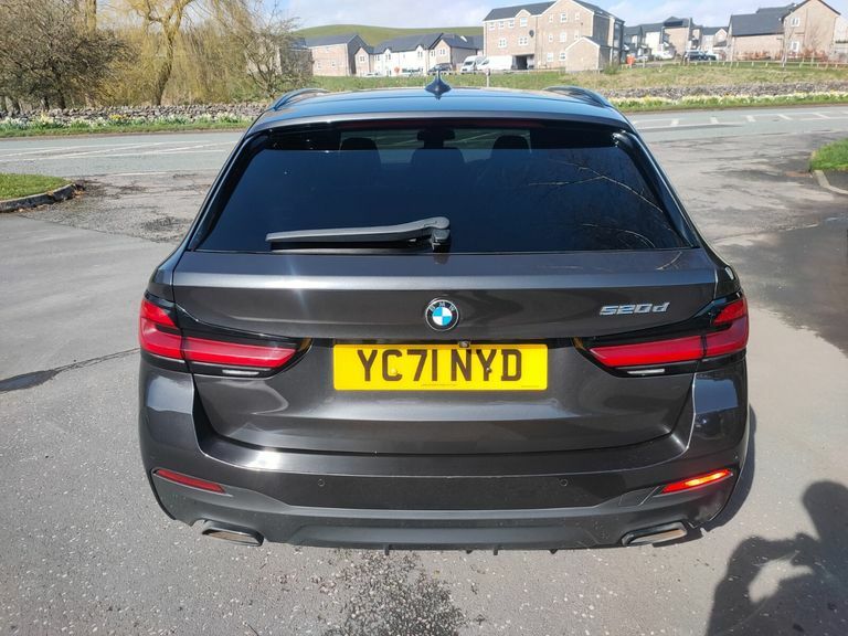 BMW 5 Series 520D Mht M Sport Step YC71NYD Grey #5