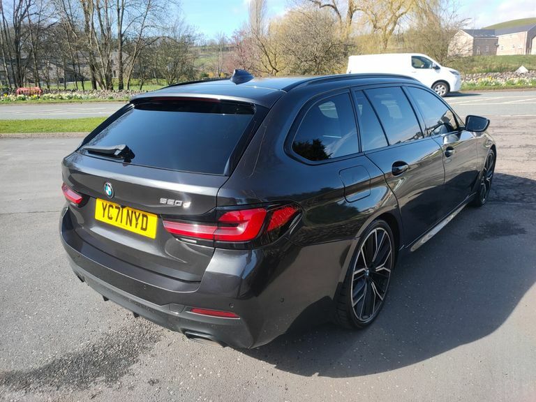 BMW 5 Series 520D Mht M Sport Step YC71NYD Grey #6
