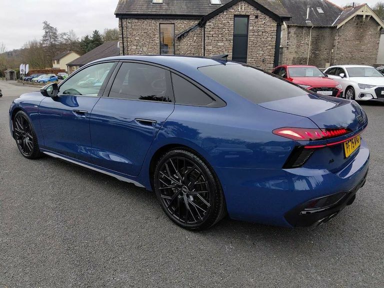 Audi A6 Launch Edition Tdi Quattro 204 Ps S Tronic PF75WYG Blue #3