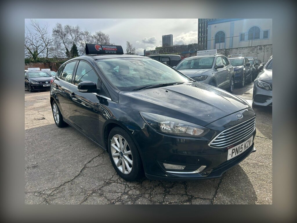 Ford Focus 1.5 Tdci Titanium Euro 6 Ss PN15KZW Black