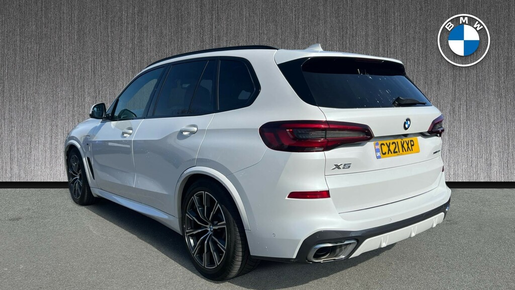 BMW X5 3.0 45E 24Kwh M Sport Xdrive Euro 6 Ss White #2