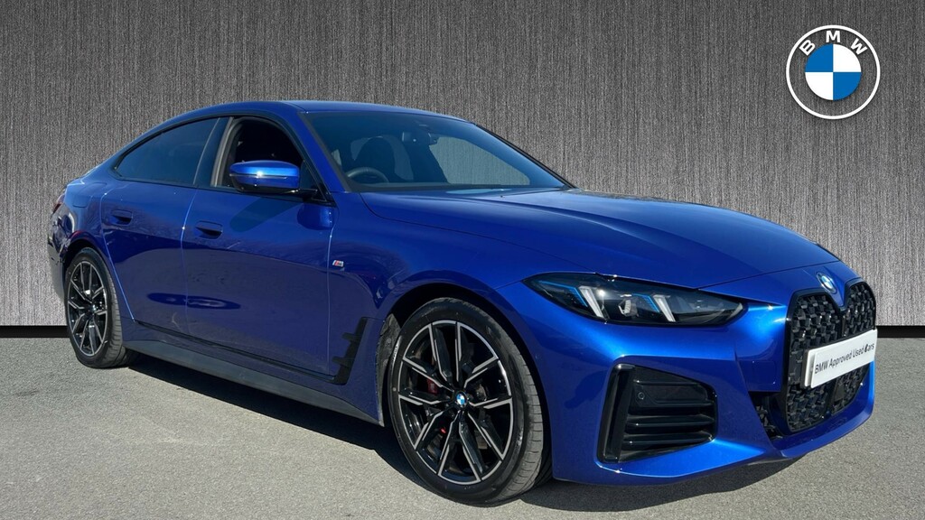 BMW 4 Series Gran Coupe 2.0 420I M Sport Euro 6 Ss Blue