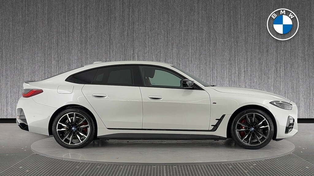 BMW i4 M50 83.9Kwh Gran Coupe 4Wd White #3
