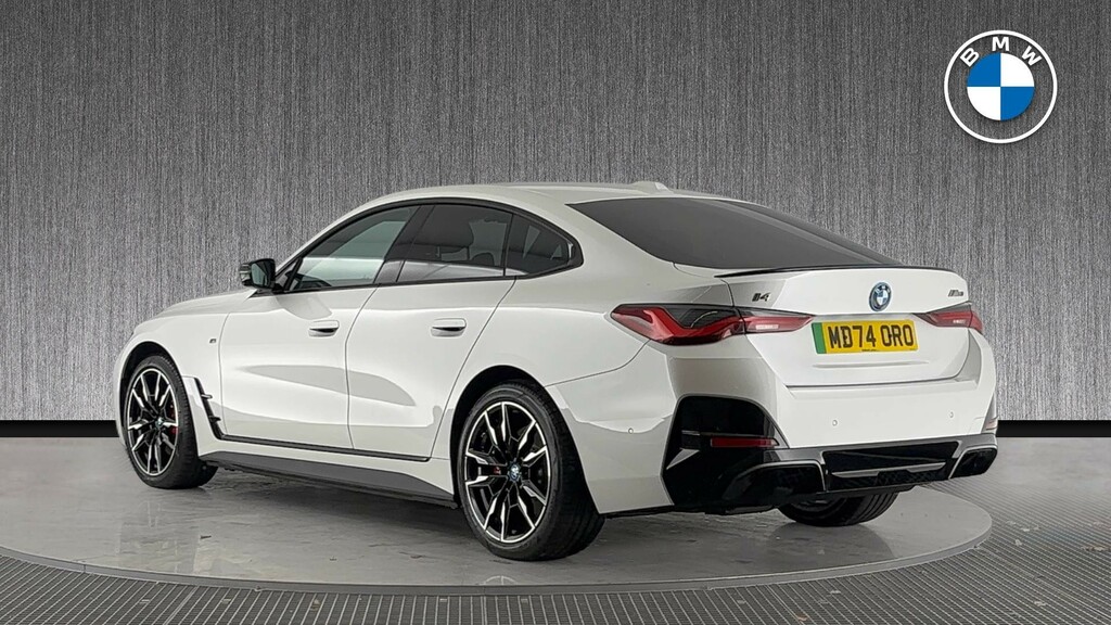 BMW i4 M50 83.9Kwh Gran Coupe 4Wd White #2
