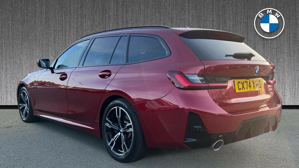 BMW 3 Series 2.0 320I M Sport Touring Euro 6 Ss Red #2