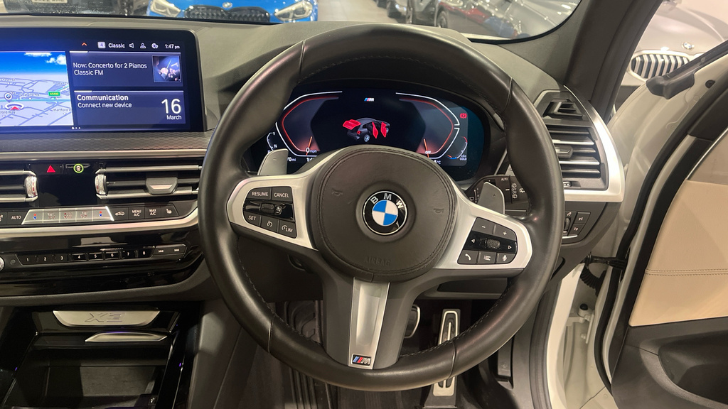 BMW X3 2.0 20D Mht M Sport Xdrive Euro 6 Ss White #5