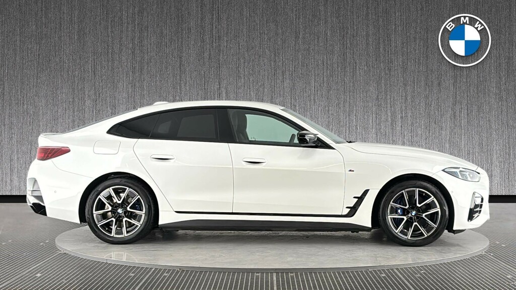 BMW i4 M50 83.9Kwh Gran Coupe 4Wd White #3